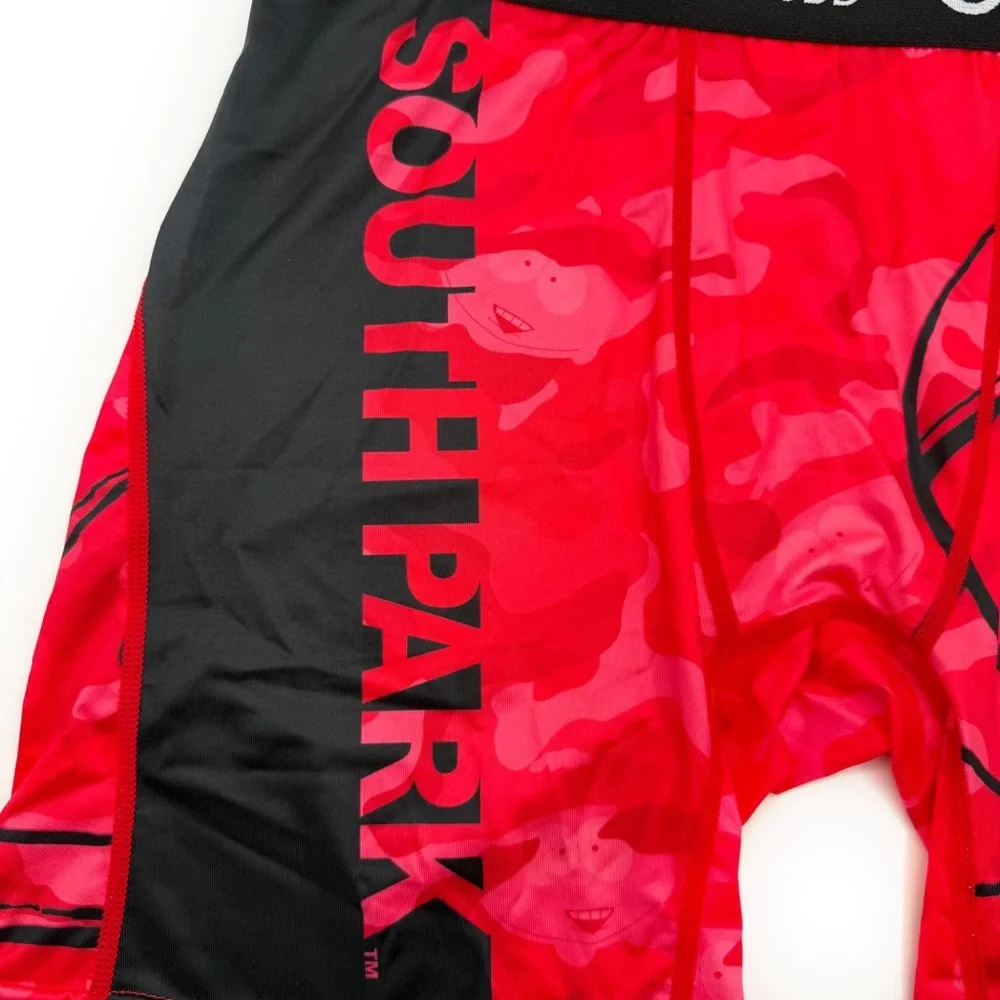 Odd Sox South Park Boxer Briefs Mens Medium Underwear Cartman Red Black Fun Gift